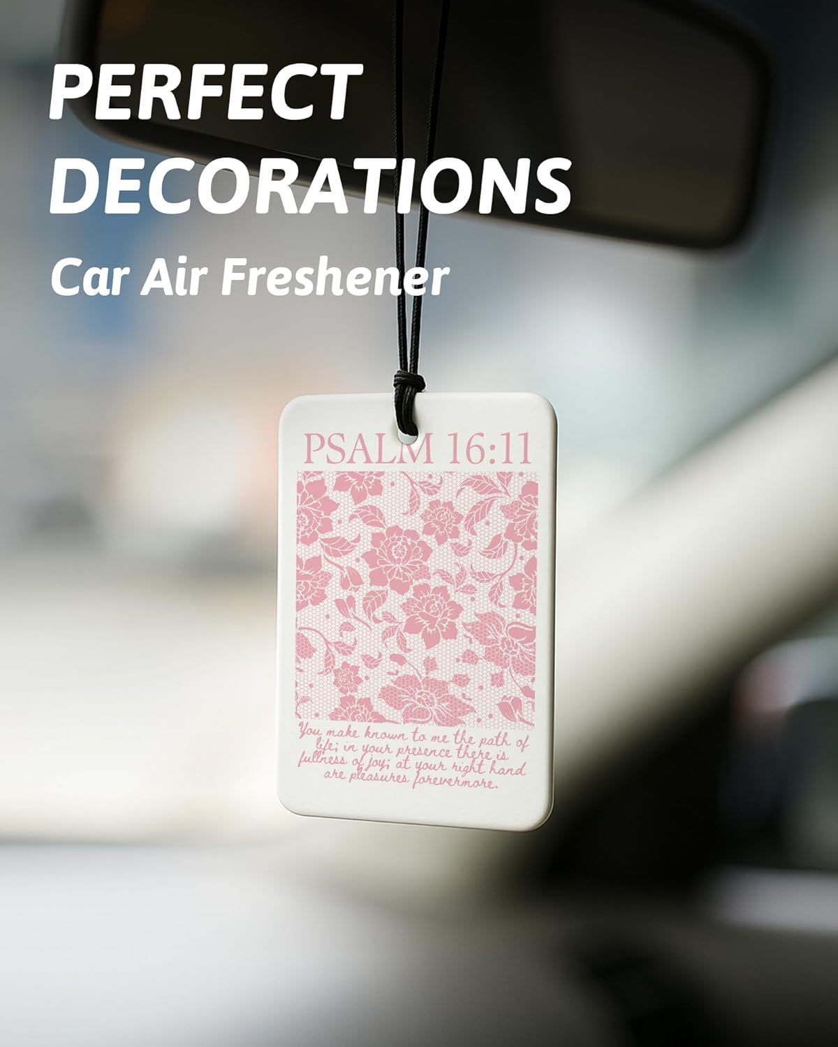 Chic Pink Car Air Fresheners