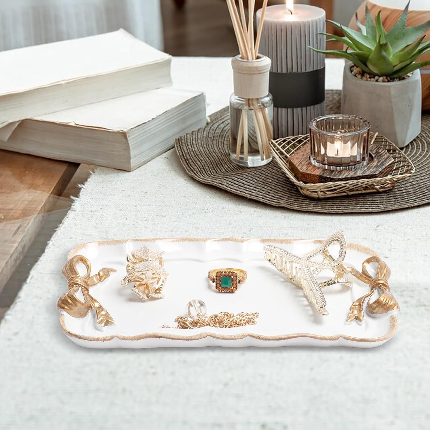 Chic Coquette Jewelry Tray