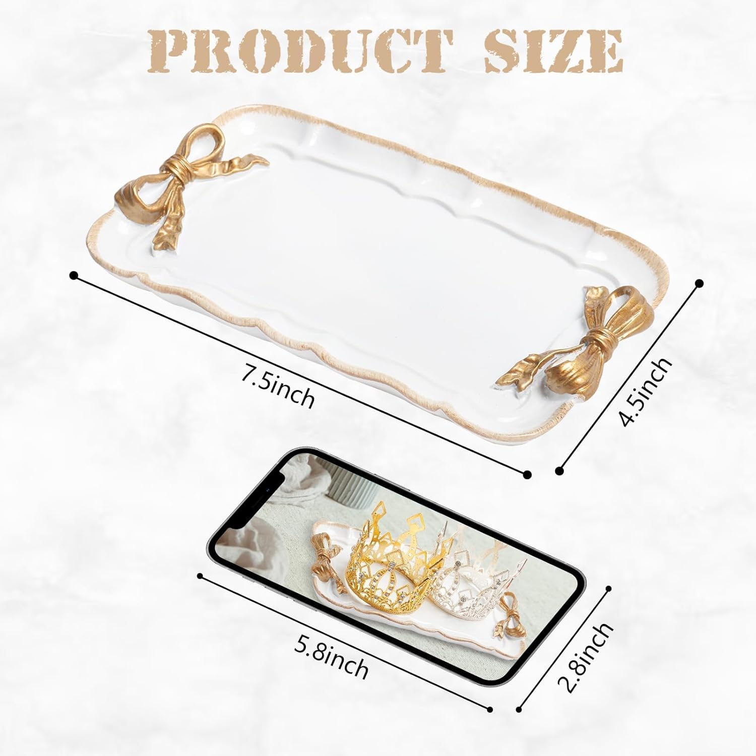 Chic Coquette Jewelry Tray